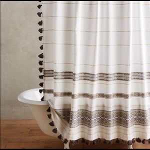 Anthropologie diamanta shower curtain